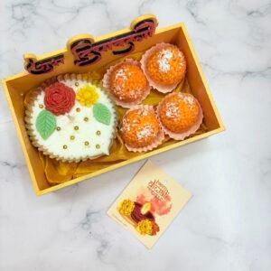 Diwali Gift Hamper | 1 Urli and 4 laddu candles combo