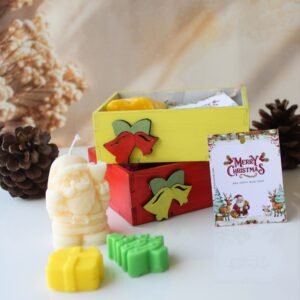 CH2 Christmas Gift Hamper | Santa candle and 2 Mini Soap combo | 2 Hampers