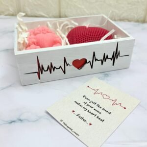 Valentine Gift Hamper | Sachet and Candle combo | MDF Tray