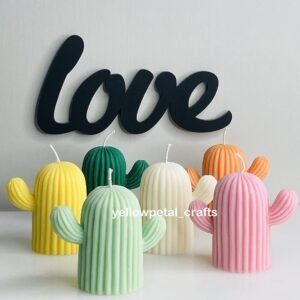 Cactus Candle | Pack of 2