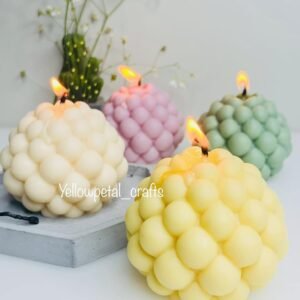 Bubble Ball Candle Combo | Pack of 2